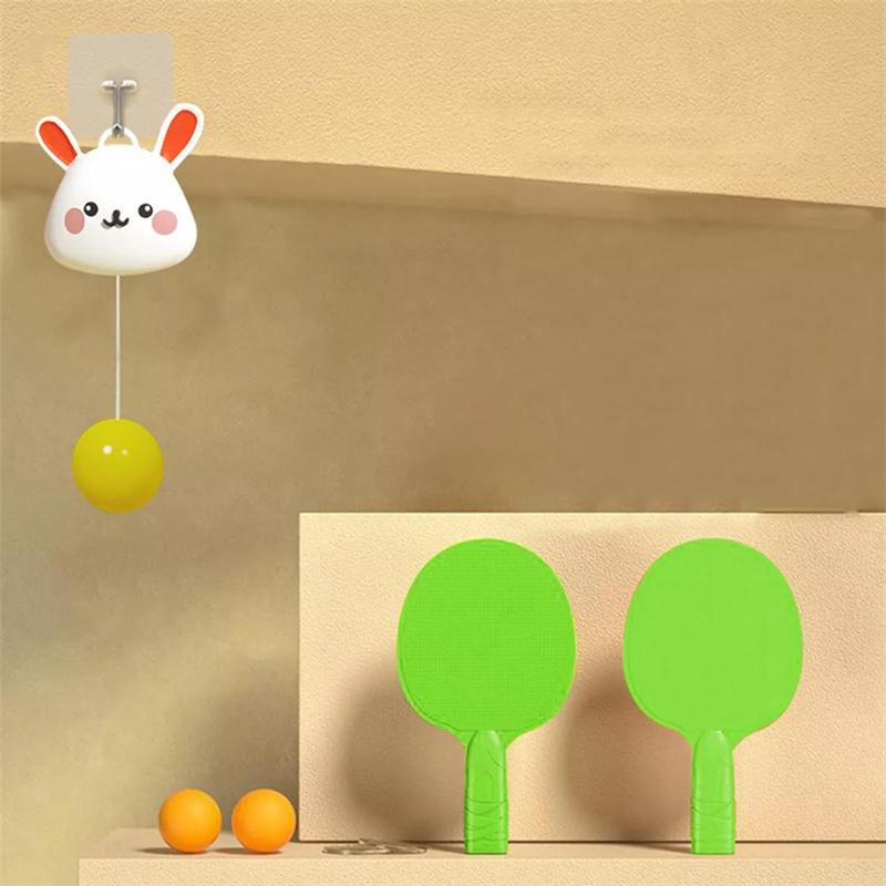 Kids Hanging Table Tennis Trainer Set