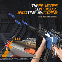 M416 Foam Dart Blaster Toy for Kids – Soft Foam Darts Action Toy Gun