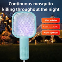 Electric Mosquito Killer Racket – Plug & Play UV Mosquito Zapper