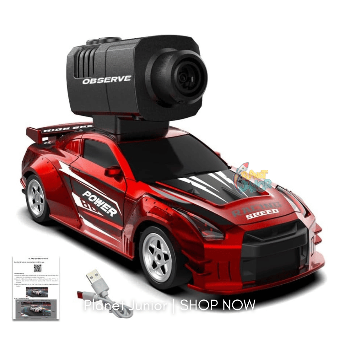 RC Drift Car 4WD Mini Full-Proportional High-Speed Remote Control Car with Built-in Camera