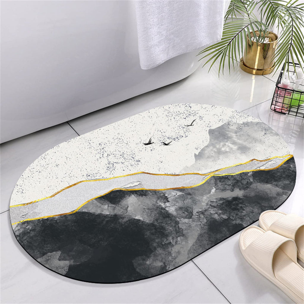 Soft & Absorbent Bathroom Floor Mat