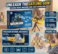 Classic Electric Gatling Gun Toy with Tripod Stand – Automatic Shooting Action for Kids