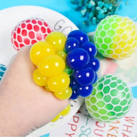 Stress Relief Sensory Squeeze Balls for Kids & Adults – 6 Pack
